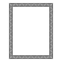 Vintage traditional realistic black and color frames set on white background isolated illustration vector