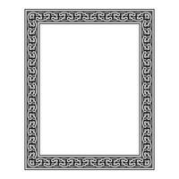 Vintage traditional realistic black and color frames set on white background isolated illustration vector