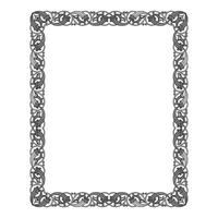 Vintage traditional realistic black and color frames set on white background isolated illustration vector