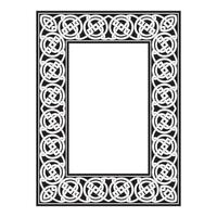 Vintage traditional realistic black and color frames set on white background isolated illustration vector