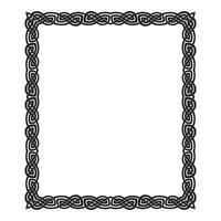 Vintage traditional realistic black and color frames set on white background isolated illustration vector