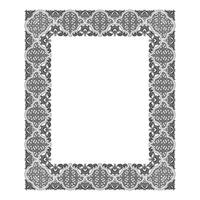 Vintage traditional realistic black and color frames set on white background isolated illustration vector