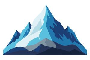 Adventures mountain drawing Abstract minimal flat art vector