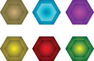 polygon gradient object vector