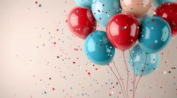 Balloons and Confetti photo