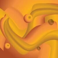 Abstract colorful motion 3d fluid wave background vector