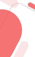 Abstract geometric design with customizable colors vector