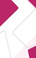 Geometric design with customizable shapes and colors vector