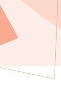 Geometric design with customizable color options and shapes vector