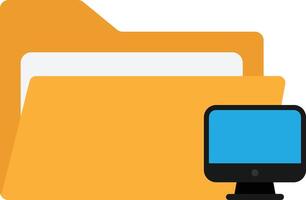 Folder File Monitor vector