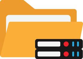 Folder File Storage vector