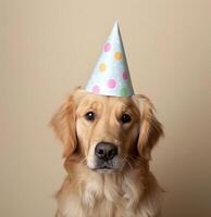 Golden Retriever Birthday Party photo