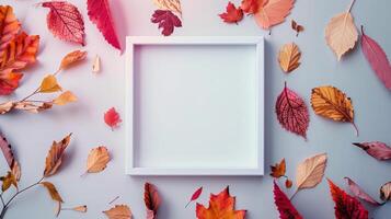 Autumn Leaves Frame photo