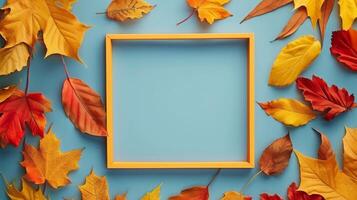 Autumn Leaves Frame photo