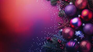 Christmas Tree Ornaments and Lights photo