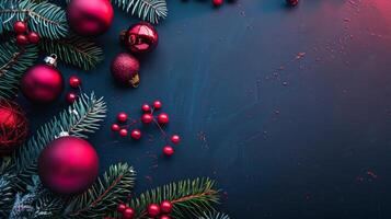 Christmas Tree Ornaments and Lights photo