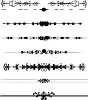 Simple Pattern Decorative Border Design vector