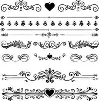 Simple Pattern Decorative Border Design vector