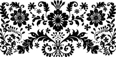 Simple Pattern Decorative Border Design vector