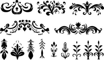 Simple Pattern Decorative Border Design vector