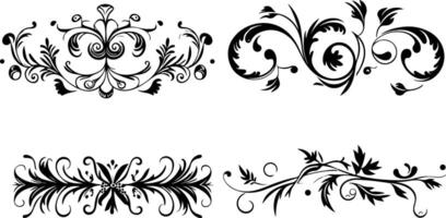 Simple Pattern Decorative Border Design vector