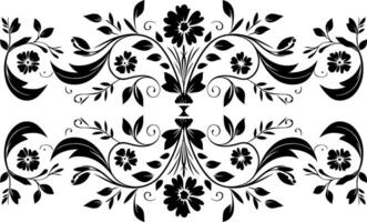 Simple Pattern Decorative Border Design vector