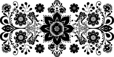 Simple Pattern Decorative Border Design vector