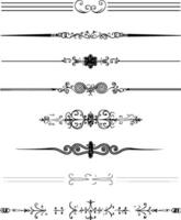 Simple Pattern Decorative Border Design vector