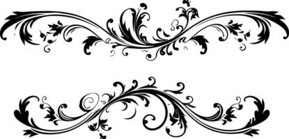 Simple Pattern Decorative Border Design vector