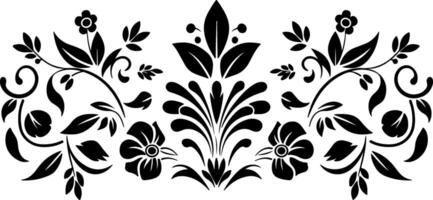 Simple Pattern Decorative Border Design vector