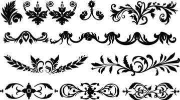 Simple Pattern Decorative Border Design vector