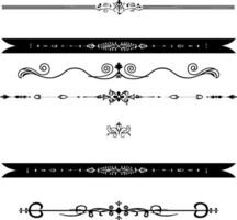 Simple Pattern Decorative Border Design vector