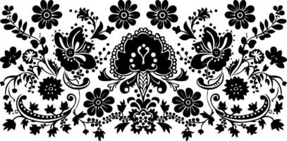 Simple Pattern Decorative Border Design vector
