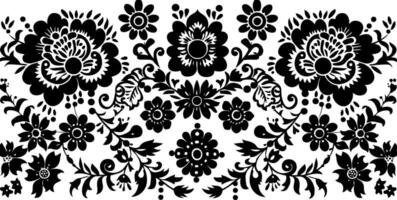 Simple Pattern Decorative Border Design vector