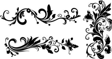 Simple Pattern Decorative Border Design vector