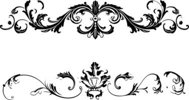 Simple Pattern Decorative Border Design vector