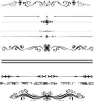 Simple Pattern Decorative Border Design vector