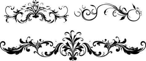 Simple Pattern Decorative Border Design vector