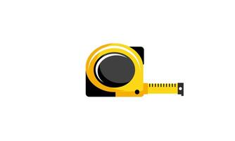 illustration roll meter icon vector