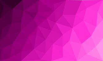 Purple magenta gradient in abstract polygon shape background texture. modern mosaic illustration with triangle shape pattern element for display, business, website, surface, advertising, display vector