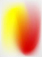 Colored gradient abstract background. Soft motion red and yellow illustration. Blurred liquid texture vector