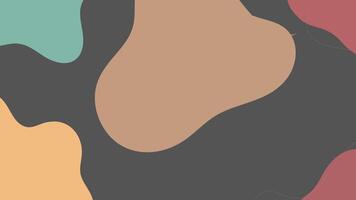 a colorful abstract background with a variety of shapes vector