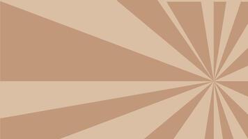 a brown and beige background with a sunburst pattern vector