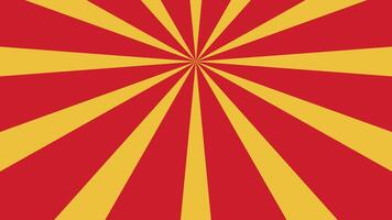 retro sunburst background. a yellow star that is on a yellow background vector