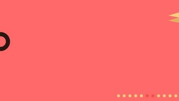 illustration of an orange background with place for text. a poster for the movie which is for the movie colorful minimal geometric abstract flat design vector
