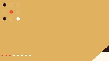 a brown and black geometric pattern on a yellow background vector