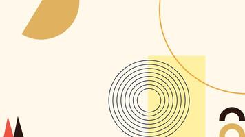 a colorful abstract background with circles and shapes vector