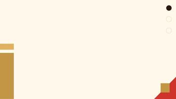 a red, white and gold background with a black and white square vector