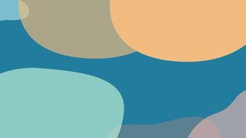 a colorful abstract background with circles and shapes vector