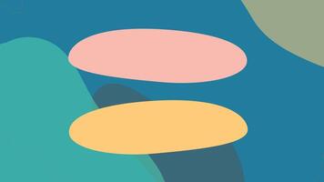 a colorful abstract background with two circles vector
